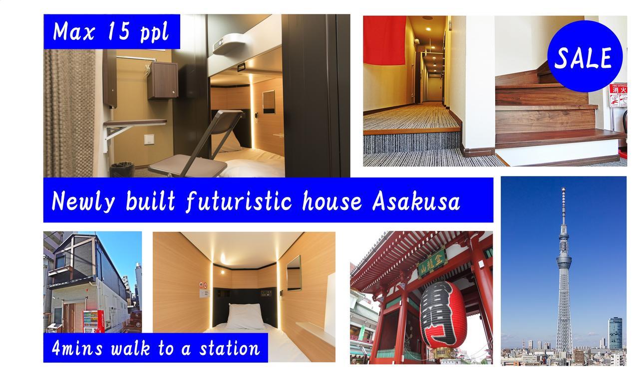 Rumah Bagus Asakusa Tokyo Dış mekan fotoğraf